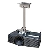 PCMD, LLC.プロジェクター天井マウント BenQ MH733 MS610 MW612 MW732 MX611 MX731 TH671ST対応 横方向シフトカップリング付き(14インチ延長)