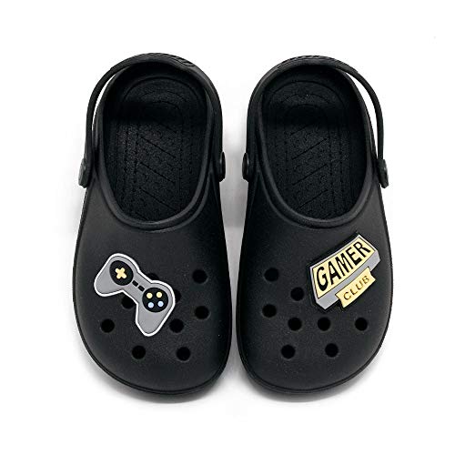 Sandália Babuche Infantil Masculina Luelua 17527 Preta