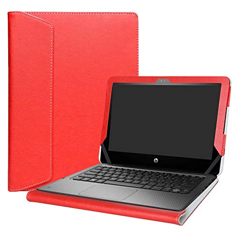 Alapmk Diseñado Especialmente La Funda Protectora de Cuero de PU para 11.6' HP ProBook x360 11 G1...