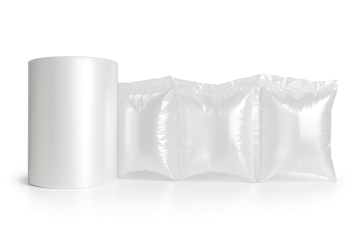 UNINFLATED – MACHINE REQUIRED | Air Cushion Film Rolls for Inflator Machine – Bubble Wrap Alternative Void Fill Protection (20 x 20 x 500m, Pillow Roll) — image 1