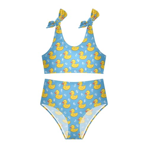 Image of Girls Two Piece Tankini Swimsuits Summer Bathing Suit Beach Swimwear Set