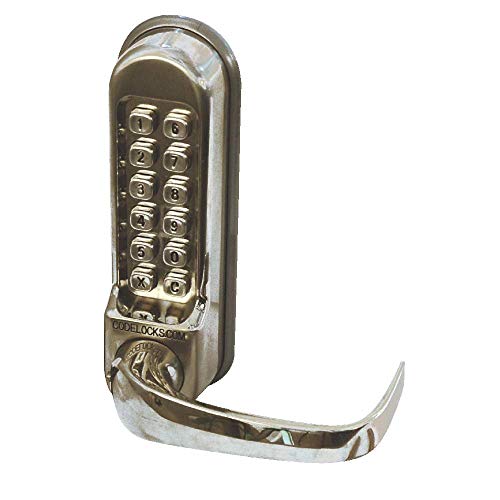 Image of CODELOCKS CL500 PK Series Front Only Digital Lock To Suit Panic Latch - CL500 SS
