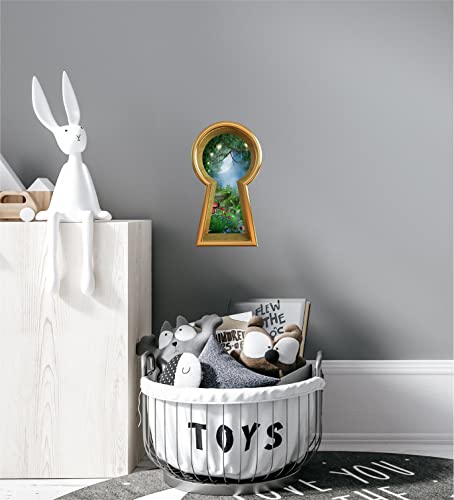 Vinilo decorativo infantil llave encantada 16 pulgadas miniatura 3