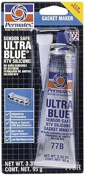 Permatex 81724 3 Oz Ultra Blue RTV Silicone Gasket Maker