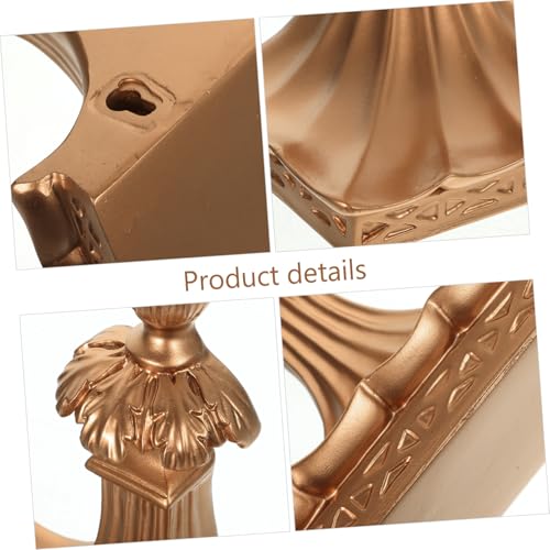 Estante flotante de pared dorado Levemolo repisa de resina para cocina 5
