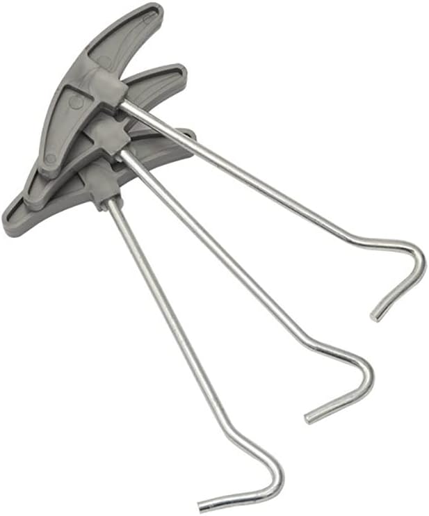 SEIWEI Tent Ground Nail Puller Peg Puller Hooks Extractor Outdoor Camping Ground Gazebo Peg Remover Durable
