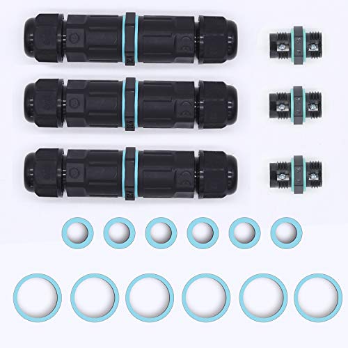 Kabelverbinder Wasserdicht IP68,Erdmuffe für erdkabel für Ø1-12 mm Kabeldurchmesser,Verbindungsmuffe Kabelverbinder,Verbinden verlängern Erdkabel reparieren Verbindungsmuffe Cover