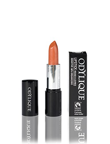 Odylique - Organic Lipstick Orange (Apricot Sorbet) - 100% Natural Ingredients - With Organic Plant Oils - Lipstick For Sensitive Lips