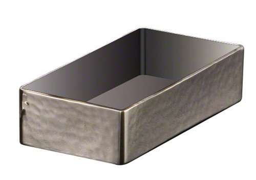 American Metalcraft HMSPT3 Stainless Steel Hammered Accessory Holder