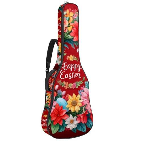 Housse de guitare acoustique étanche 41 pouces grand sac rembourré