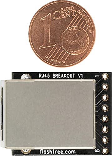 Kit tablero breakout conector RJ45 8 pines x2 miniatura 7