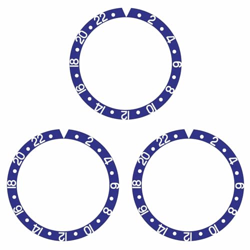 Ewatchparts 3 �x�[���C���T�[�g �A���~�j�E�� Rolex GMT Watch 16700�A16710�A16713�A16718�A16760�ɑΉ� �u���[