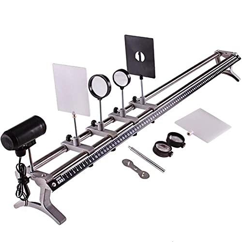 JOMRTS Optical Bench Set Laboratory Appliance Optics Equipment Tools Physics Lab Kit