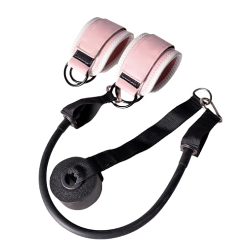 Flaroey Bandas de Resistencia MuñEqueras de Ejercicio Bandas de Tobillo para Fitness PuñOs de Soporte para Pies MáQuina de Cable Gimnasio Equipo de Fitness para el Hogar D