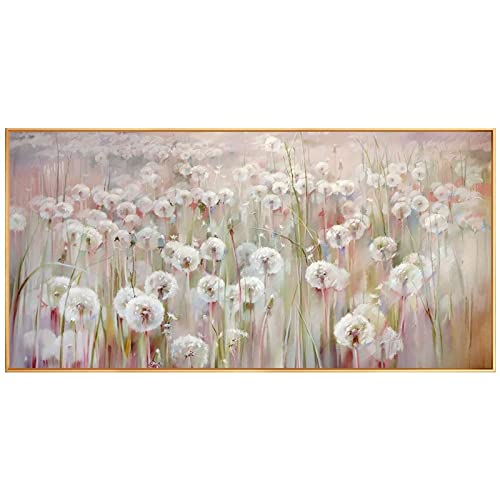 Diamond painting pissenlit géant pour illuminer le salon avec un artisanat DIY