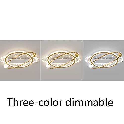 Plafonnier pour chambre d'enfant Dream Planet à LED douce - 5