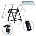 Duiliuu Low Height Mobile TV Stand, Rolling TV Stand with Wheel for 26-65 inch TV, Hight Adjustable, 36° -68° Adjustable Viewing Angle,Max 50KG, Vesa 600×500