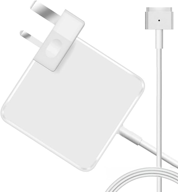 Compatible With Mac Pro Charger 85W, Replacement T-Tip Power Adapter Compatible with Mac Book Pro 13"&15" 17" Inches, Works with 85W&60W&45W