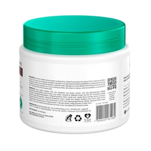 Máscara Capilar Salon Line SOS Bomba Antiqueda 500g
