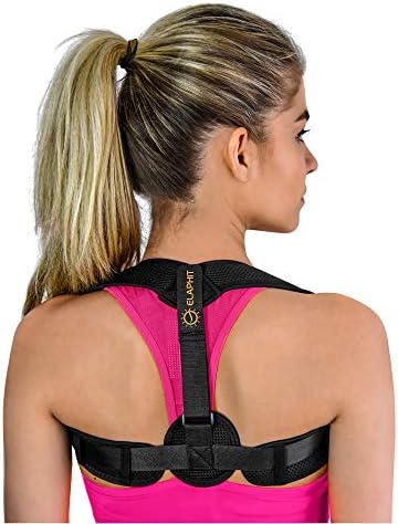 Posture Corrector for Men and Women, Imperceptible Back Brace Prevents Slouching, Helps Relieve Back Pain and Supports Correct Upright Posture