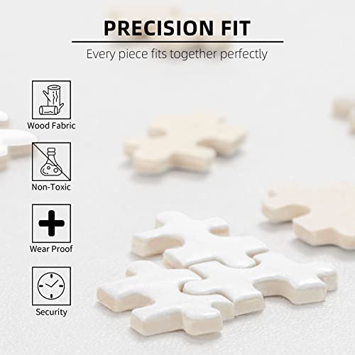 Jigsaw Puzzles1000 Piece Whjshop Delicious Pineapple Smoothie Prints Educational Intellectual Wooden Puzzles, Fun Puzzles, Stress Relieving Puzzles - Image 4