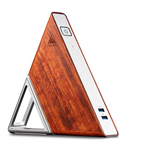 Mini PC, Acute Angle AA - B Portable Windows 10 Pro Micro PC, Intel N3450 Quad-core CPU, 8G Ram, 64G eMMC, 128G SSD, WiFi, BT 4.0, 4K HDMI Output