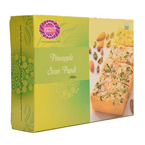 Image of Karachi Bakery Pineapple Soan Papdi, 200g (Pack of 2)