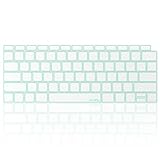 Kuzy Compatible with MacBook Air Keyboard Cover, 13 inch 2019 2018 A1932 with Retina Display Touch ID Premium Ultra Thin TPU Protective Skin Protector, Apple MacBook Air 2019 Keyboard Cover, Mint