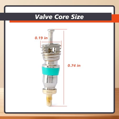 Mhrxusd 50Pcs Air Conditioning Valve Core for R410 R32 R22 Refrigerant High Pressure with Teflon Seal, HVAC Refrigeration Systems and Air Conditioning Replacement Parts by Mhrxusd - Used condition - Image 4