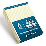 Double Docket Writing Tablet, 8-1/2