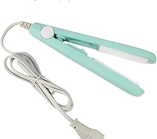 Portable Flat Iron - Small and Stylish Hair Straightener with High Heat, Travel-Ready Design, Multiple Colors for Personal and Professional Use