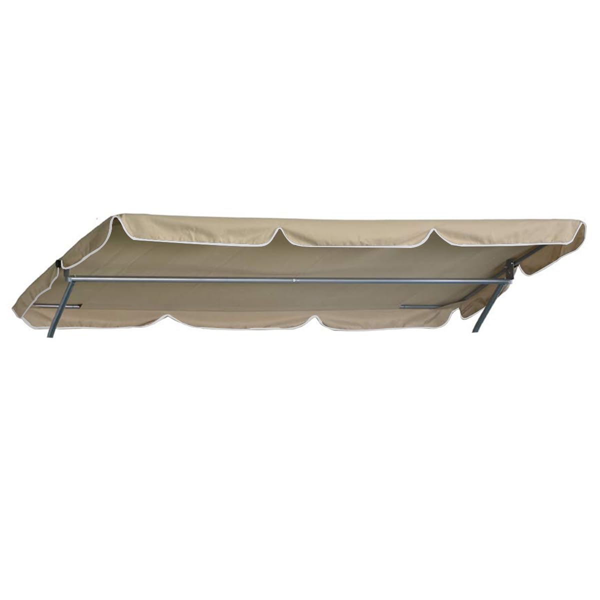 Loywe Ersatzdach für Sonnenliege Doppelliege (nur Stoff) (Beige)