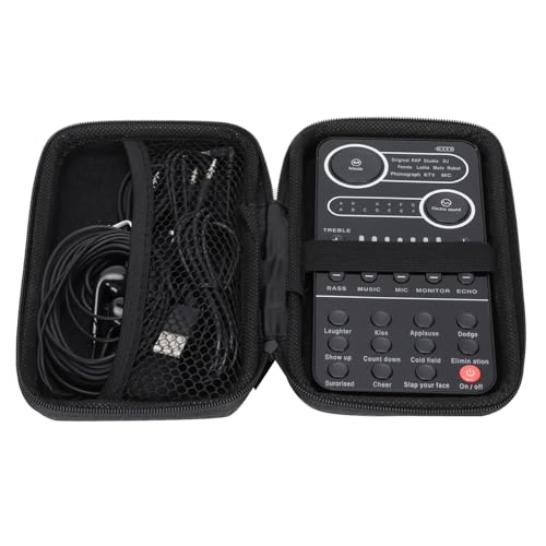 Live Sound Card, Sound Card Set Mobile Phone and Computer Universal Intelligent Noise Reduction Live Voice Changer with Multiple Sound Effects (LICAEVEYxayq8sztgu-11)
