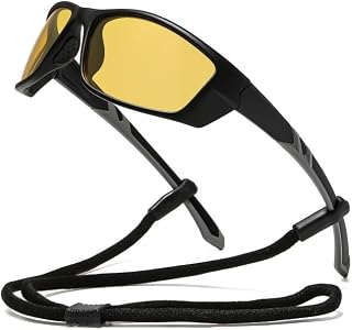 Polarized Sports Eyewear Sunglasses Men Women, Quick Eyewear, Windproof Cycling Glasses UV400, Riding Sunglasses Outdoor Sports Sunglasses