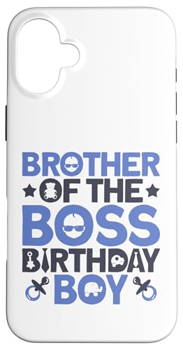 ブラザーオブザボス 誕生日パーティー衣装 Like A Boss Bro スマホケース iPhone 16 Plus 用