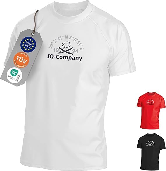 iQ-UV koszulka uv Mężczyźni T-shirt Ochrona Uv 300 Loose Fit Watersport 94