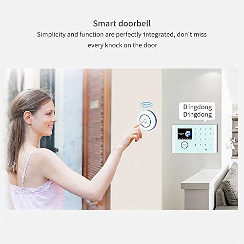 fantaxi CS118 WiFi + GSM + GPRS Sistema de alarme doméstico inteligente em rede 3 em 1 Tuya APP Remo
