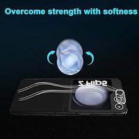 Lutree für Samsung Galaxy Z Flip 5 5G Schutzfolie, 2+2 Stück Displayschutzfolie + Kameraschutz für Panzerglas, TPU-Folie Bläschenfrei Displayfolie Anti- Kratzer HD Displayschutz Displayfolie – Ansicht 3