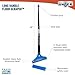 Unger Professional Long Handle Floor Scraper Tool with 4ft (48”) Handle, Reversible Blade Tool for Cleaning Concrete, Linoleum Flooring, Vinyl, Tile, High-Gloss, Marble