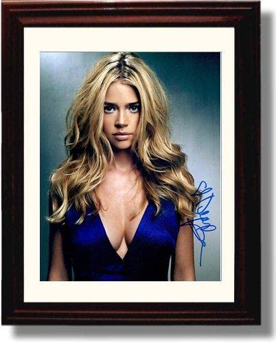 Denise Richards Autograph Promo Print - Framed 8x10
