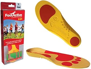 Childrens Arch Support Orthotic Insole | NHS Approved | Medical-Grade for Sever's Disease, Plantar Fasciitis, Heel Pain, Knee Pain, Back Pain (1/2.5 Junior UK (32-34 EU))
