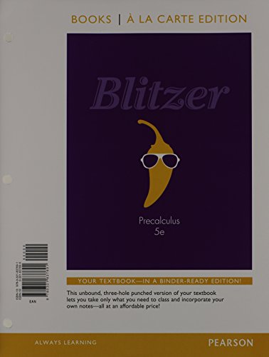 Precalculus, Books a la Carte Edition Plus NEW MyLab Math with Pearson eText -- Access Card Package (5th Edition)