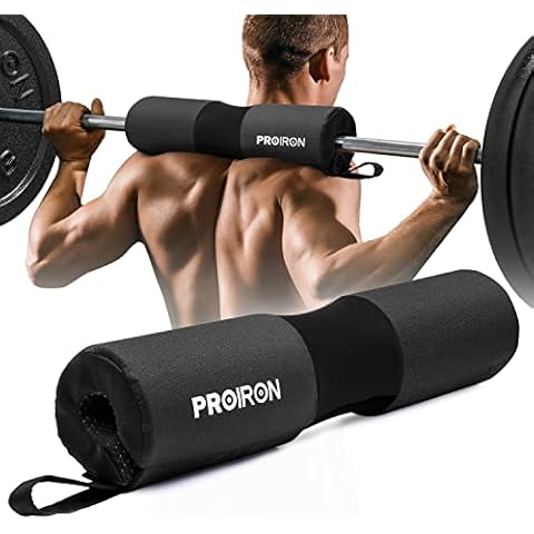 PROIRON Barbell Squat Pad for Hip Thrusts Squats Weight Lifting Neck and Shoulder Gym Bar Pads, Thick Foam Barbell Cushion, Olympic Bar Cover Cover