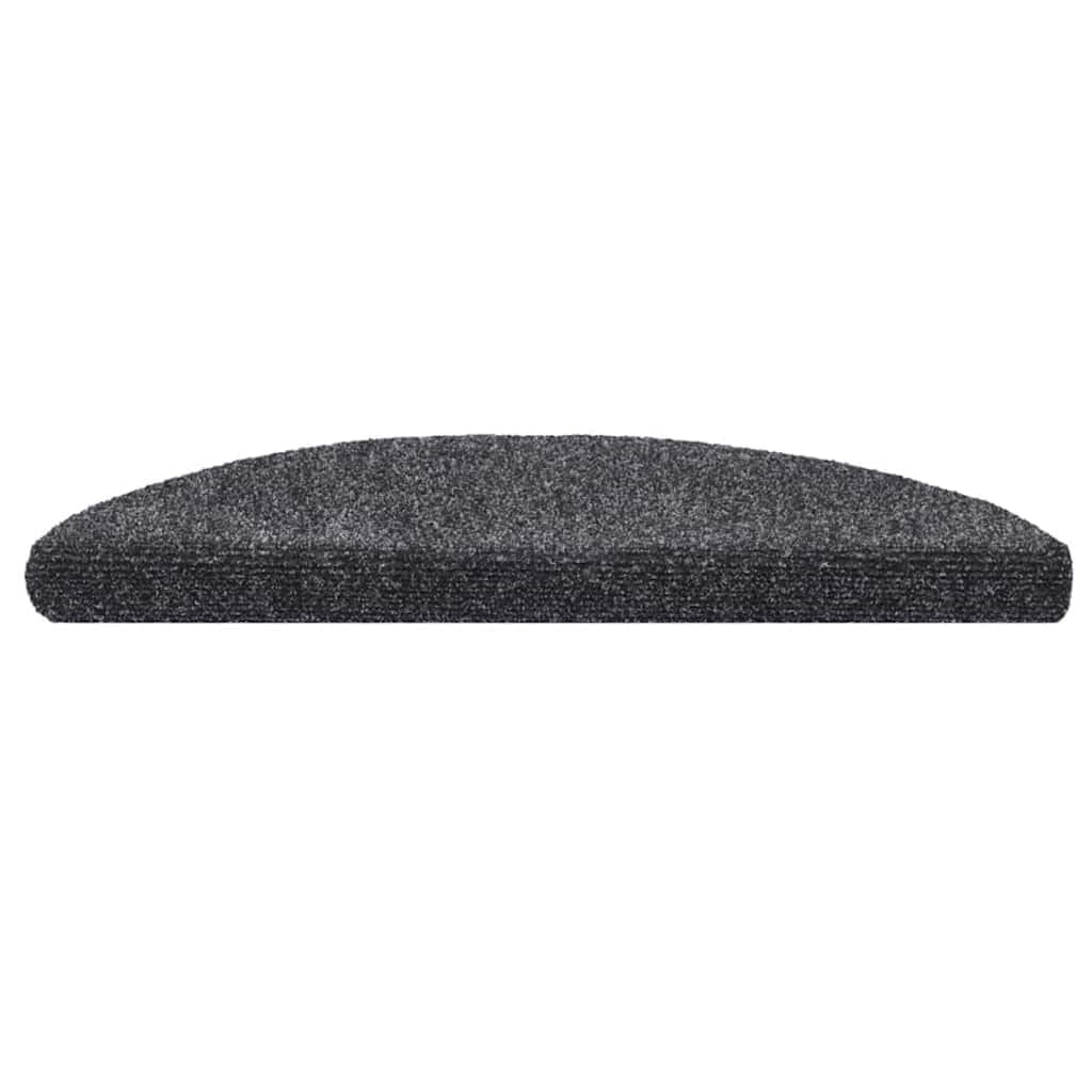 Tidyard Tapis d'escalier Auto-adhésifs 30 pcs Gris foncé 56x17x3 cm, Tapis Escalier Tapis de Sécurité pour Sol Protection, Aînés et Animaux