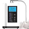 Water Purifier Machine?Alkaline Water Ionizer Machine,PH 3.5-10.5, Up to 600mV ORP, with 7 Water Settings, 8000 Liters Per Filter,Auto-Cleaning,Intelligent Voice White