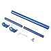 barra trasversale manubrio scooter-KIMISS Manubrio della barra dell'equilibrioï¼Œ Manubrio della barra trasversale del bilanciere in lega di alluminio CNC rinforzato per moto(Blu)