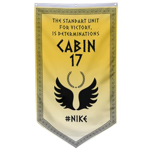 Yanbooch Cabin 17 Nik Banner Flag Man Cave Bed Room Home Office Party Decor 30x50 Inch (A)