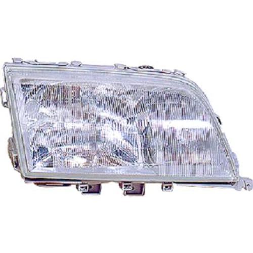 Faro delantero izquierdo H7 H1 para Mercedes C-Klasse 1996-2000 halógeno