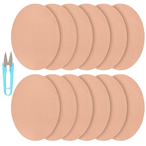 Anti Reibungs Oberschenkel Patch 12 Stück Anti Chafing Bands Oberschenkelbänder Anti Scheuer Oberschenkel Unsichtbare Anti-Reibungs-Oberschenkelpolster Geeignet den täglichen Sport mit 1 Schere Cover