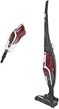 Hoover H-FREE 2IN1 Akku-Staubsauger ohne Beutel + Handstaubsauger, 45 Min. Laufzeit – kabelloser Staubsauger mit LED Licht, Parkfunktion & einklappbarem Griff – inklusive Fugendüse & Staubbürste